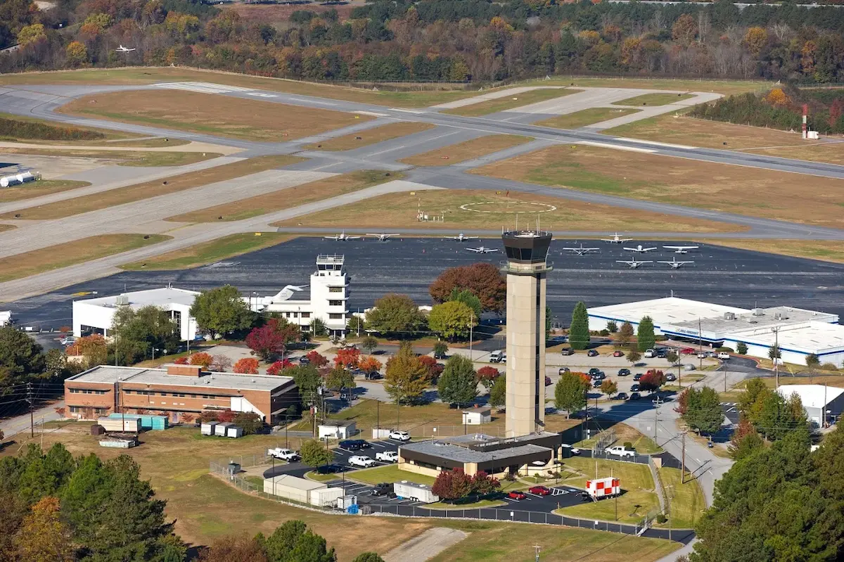 International Airports Near Atlanta and the Closest Airport to Atlanta Stadium - Worldwide Chauffeur services 2. Fulton County Executive Airport (FTY) (1)