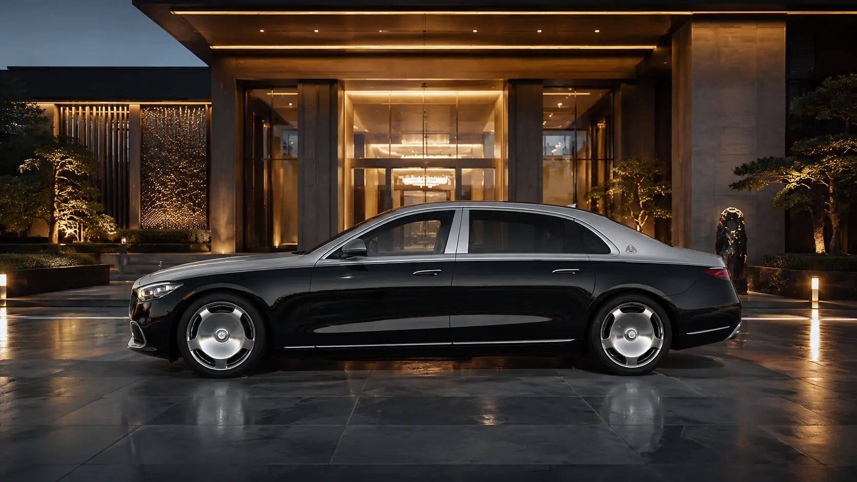 Brooklyn Limo Service and Car Service - Worldwide Chauffeur services Mercedes-Maybach S680 in the NYL Worldwide Brooklyn fleet