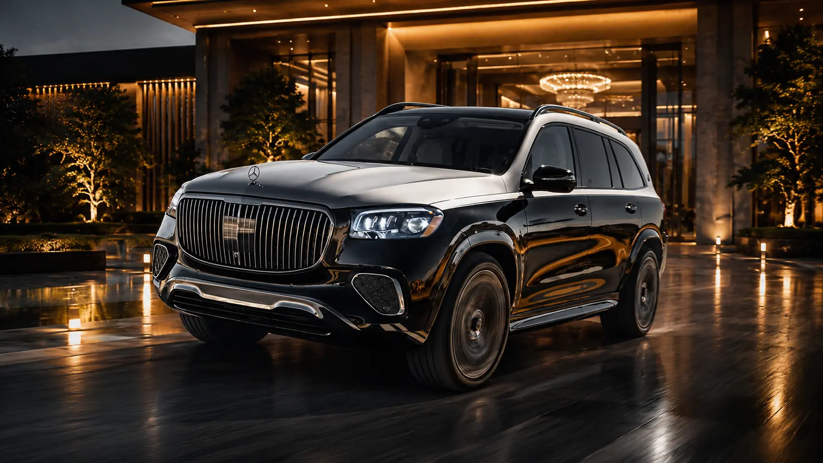 Brooklyn Limo Service and Car Service - Worldwide Chauffeur services Mercedes-Maybach GLS 600 in the NYL Worldwide Brooklyn fleet